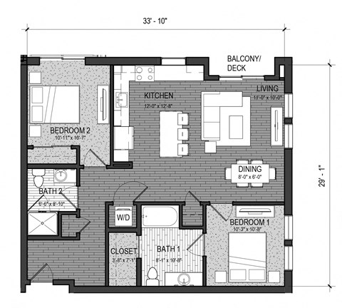 115 Wilcox Street Studio-3 Beds Apartment for Rent - Photo Gallery 47